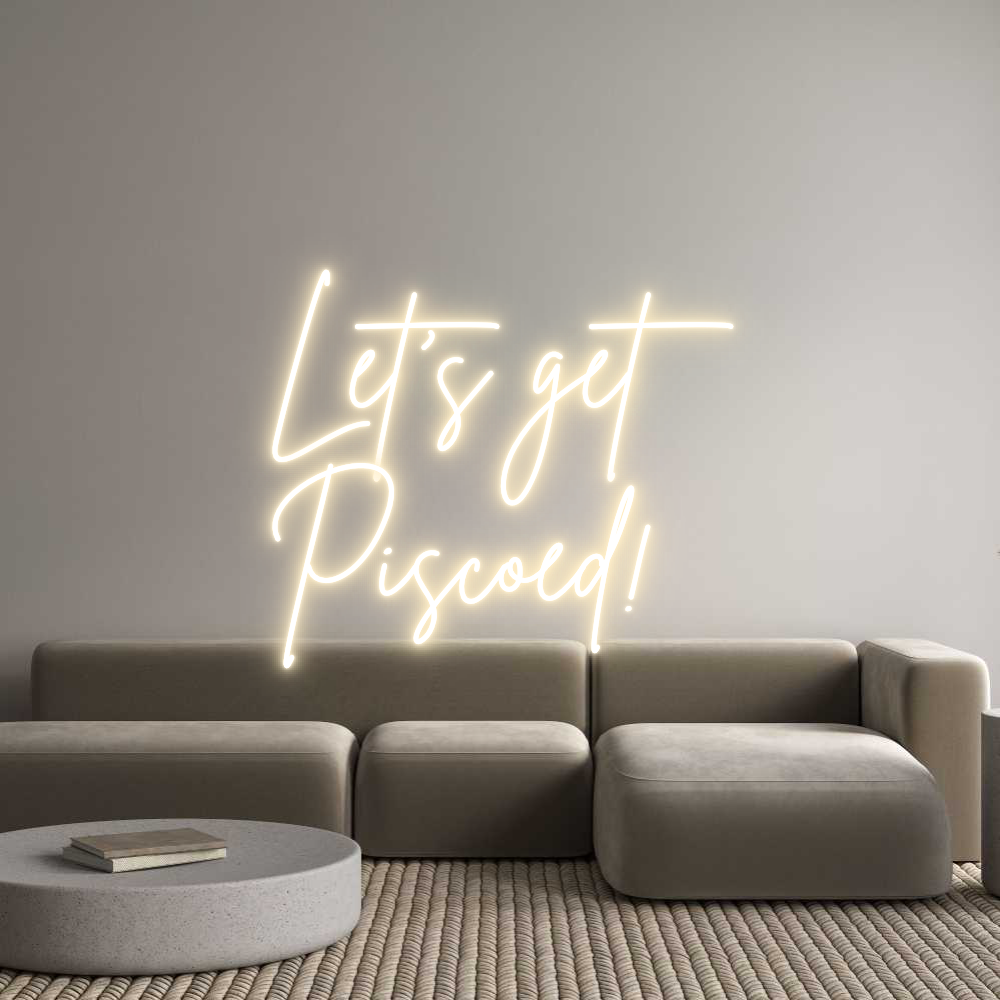 Anpassad neonskylt online-redigerare Nu kör vi
Pi...