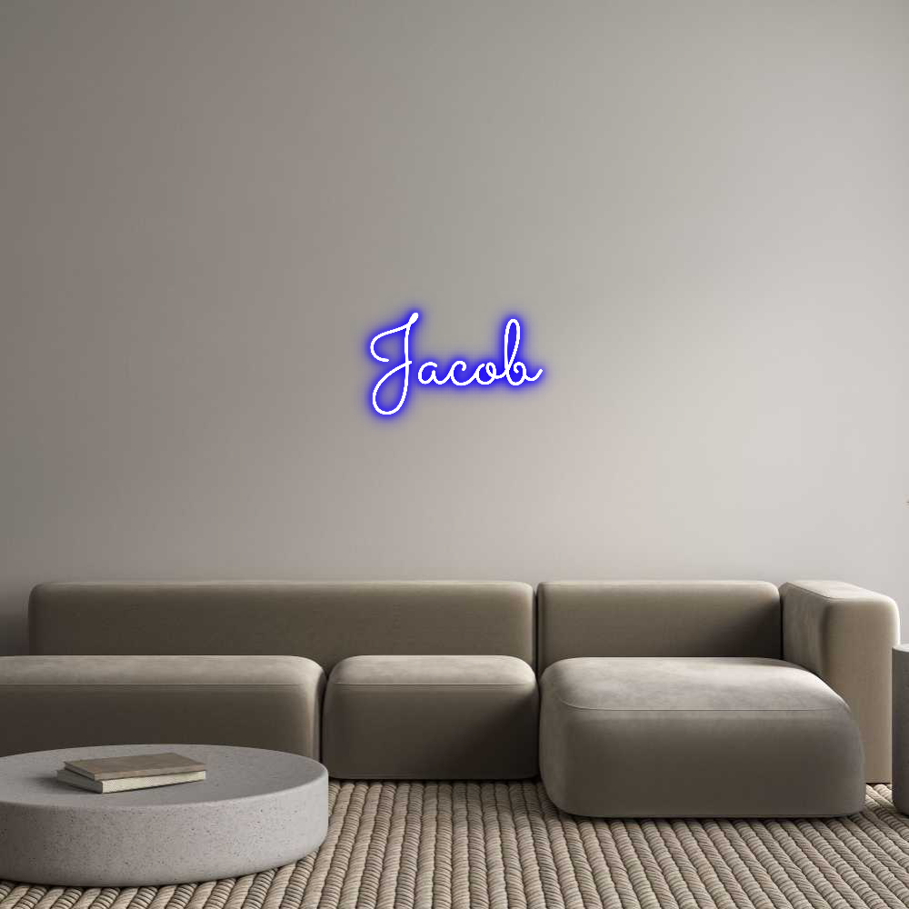 Custom Neon Sign Online Editor Jacob