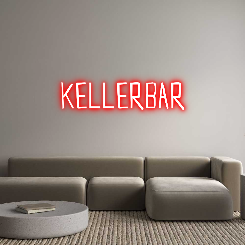 Custom Neon Sign Online Editor Kellerbar