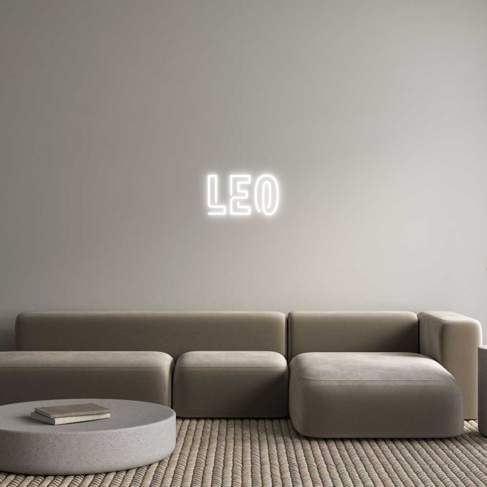 Custom Neon Sign Online Editor LEO