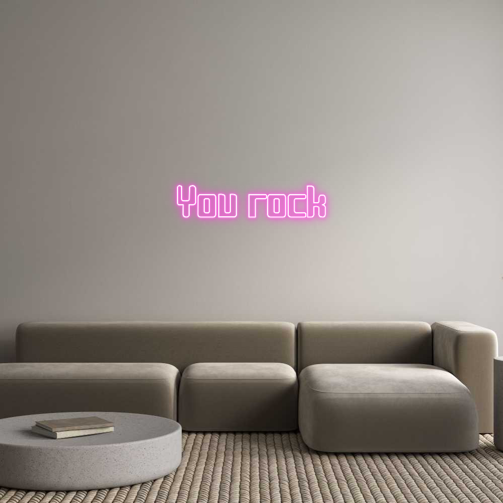 Custom Neon Sign Online Editor Du rocker