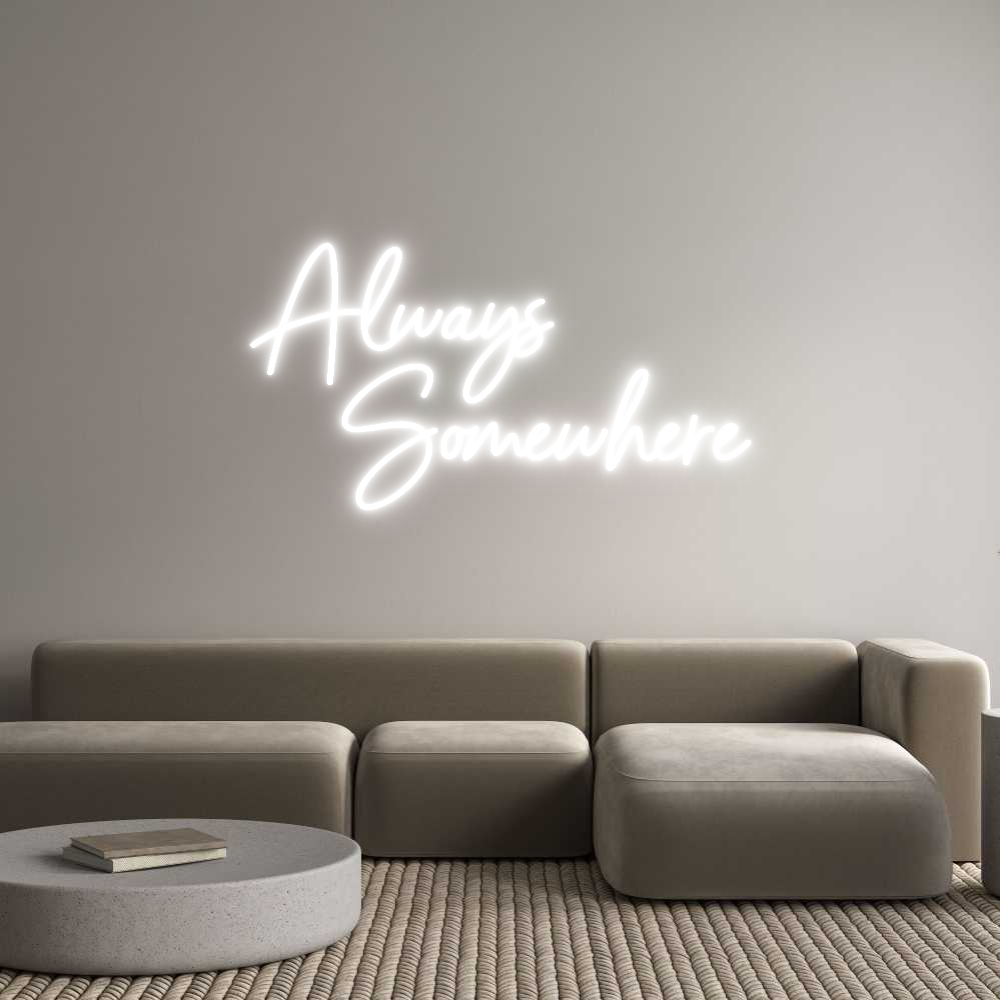 Custom Neon Sign Online Editor Always
So...