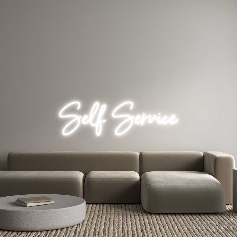 Custom Neon Sign Online Editor Self Service