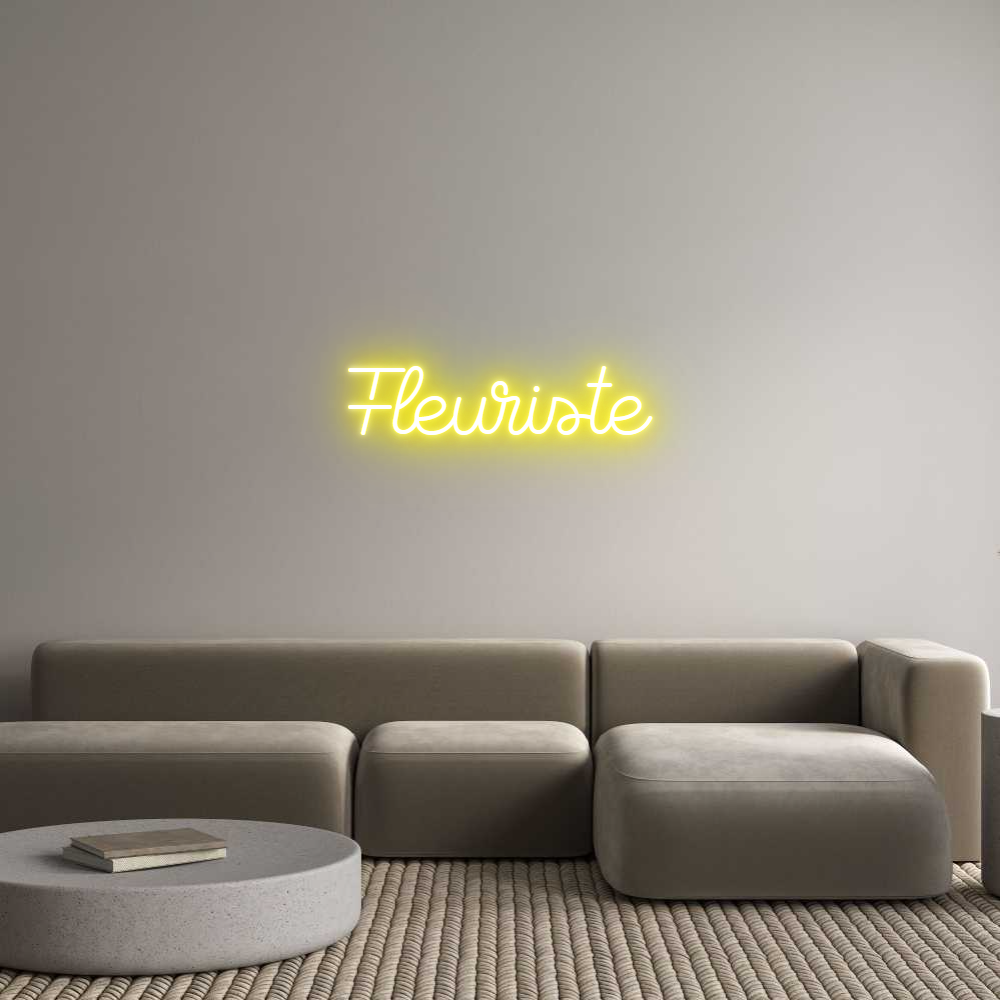 Custom Neon Sign Online Editor Fleuriste