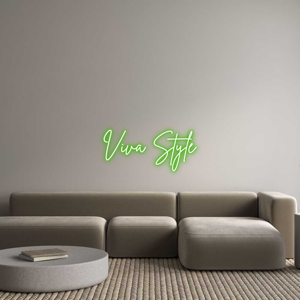 Custom Neon Sign Online Editor Viva Style