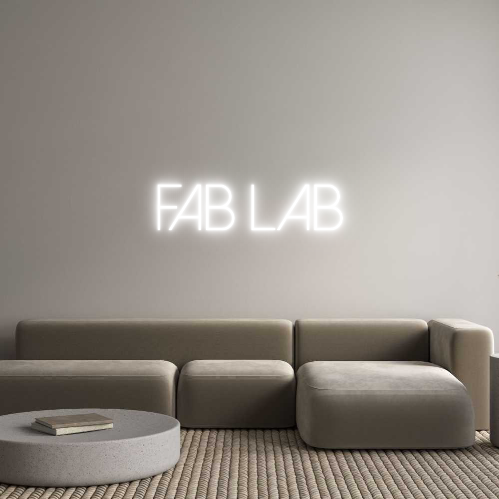 Custom Neon Sign Online Editor Fab Lab