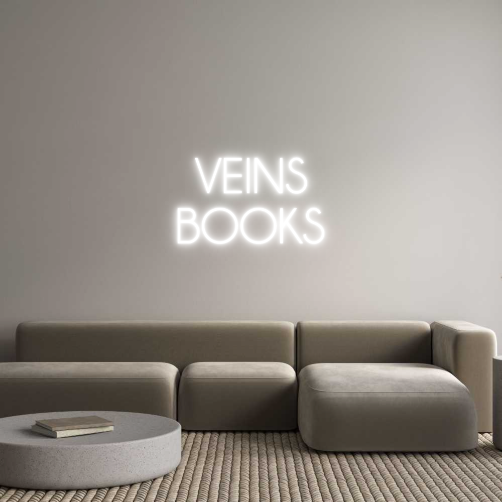 Custom Neon Sign Online Editor VEINS
BOOKS
