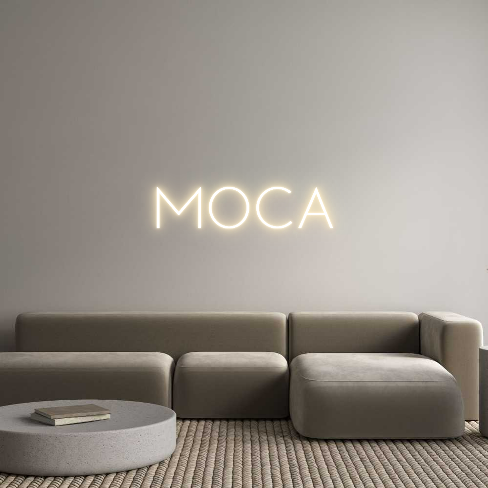 Custom Neon Sign Online Editor MOCA