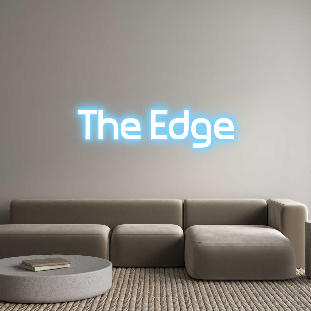 Custom Neon Sign Online Editor The Edge