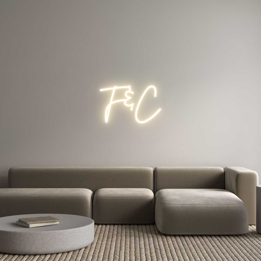 Custom Neon Sign Online Editor F&C