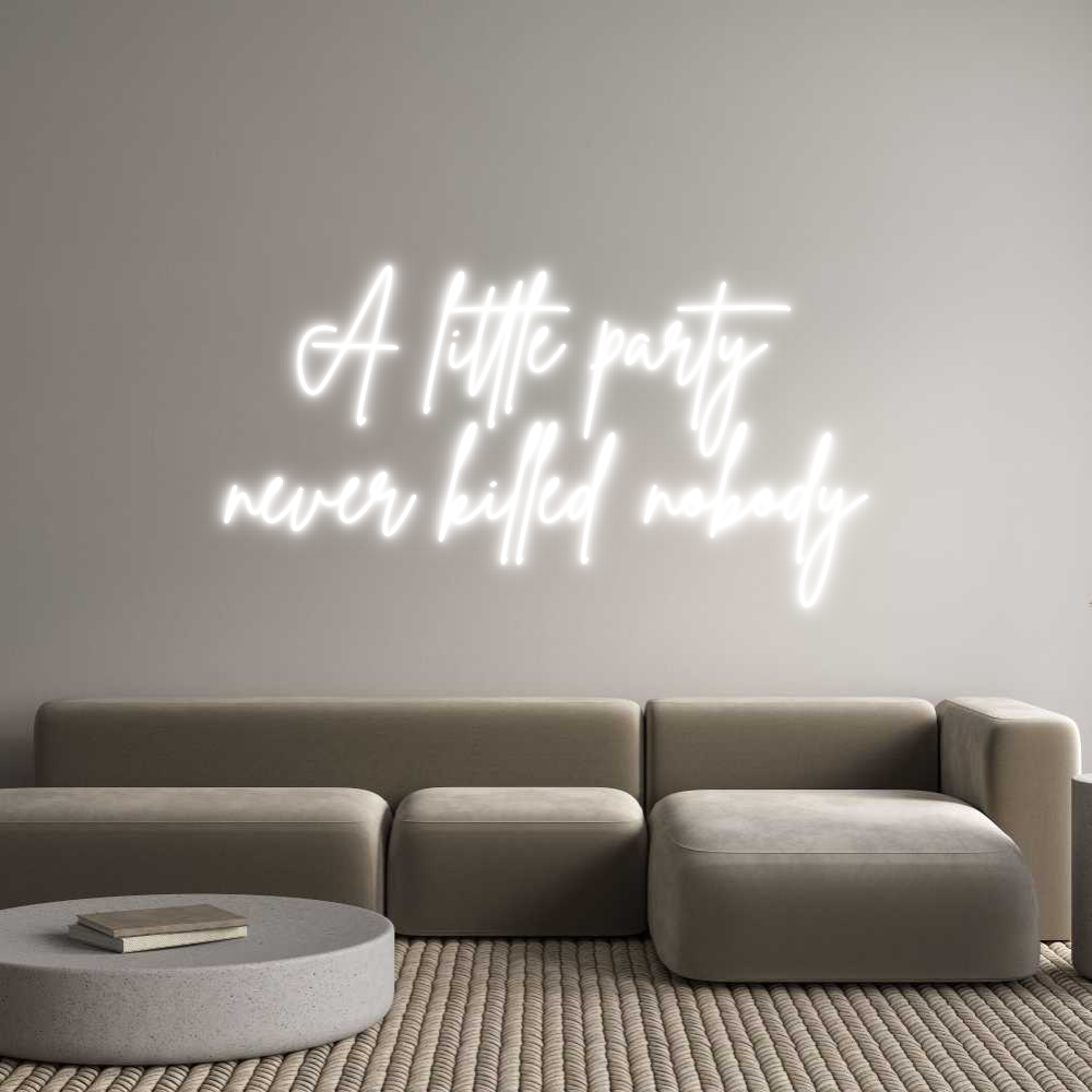 Custom Neon Sign Online Editor A little part...