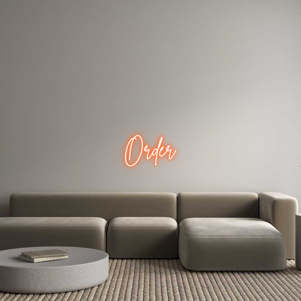 Custom Neon Sign Online Editor Order