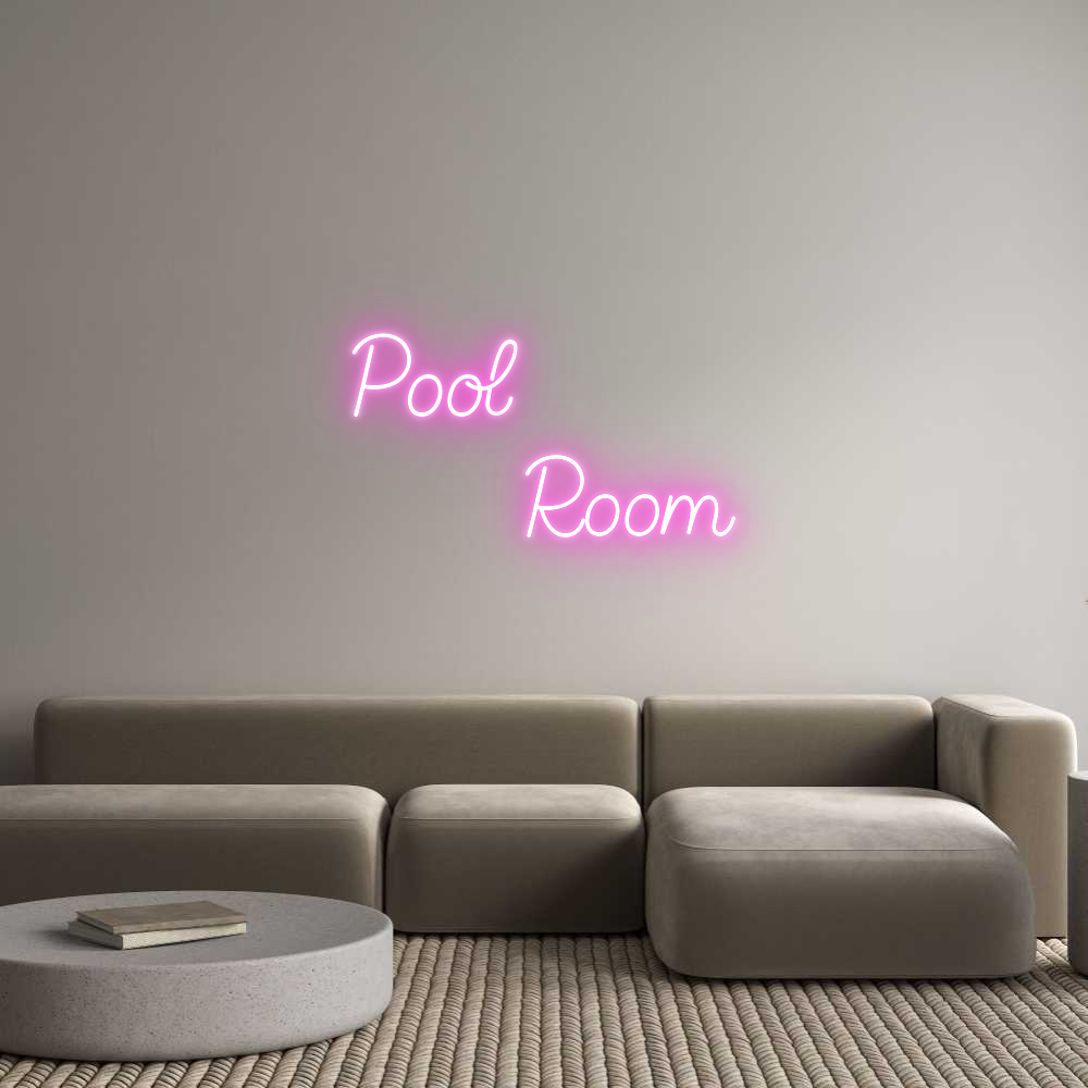 Custom Neon Sign Online Editor Pool
...
