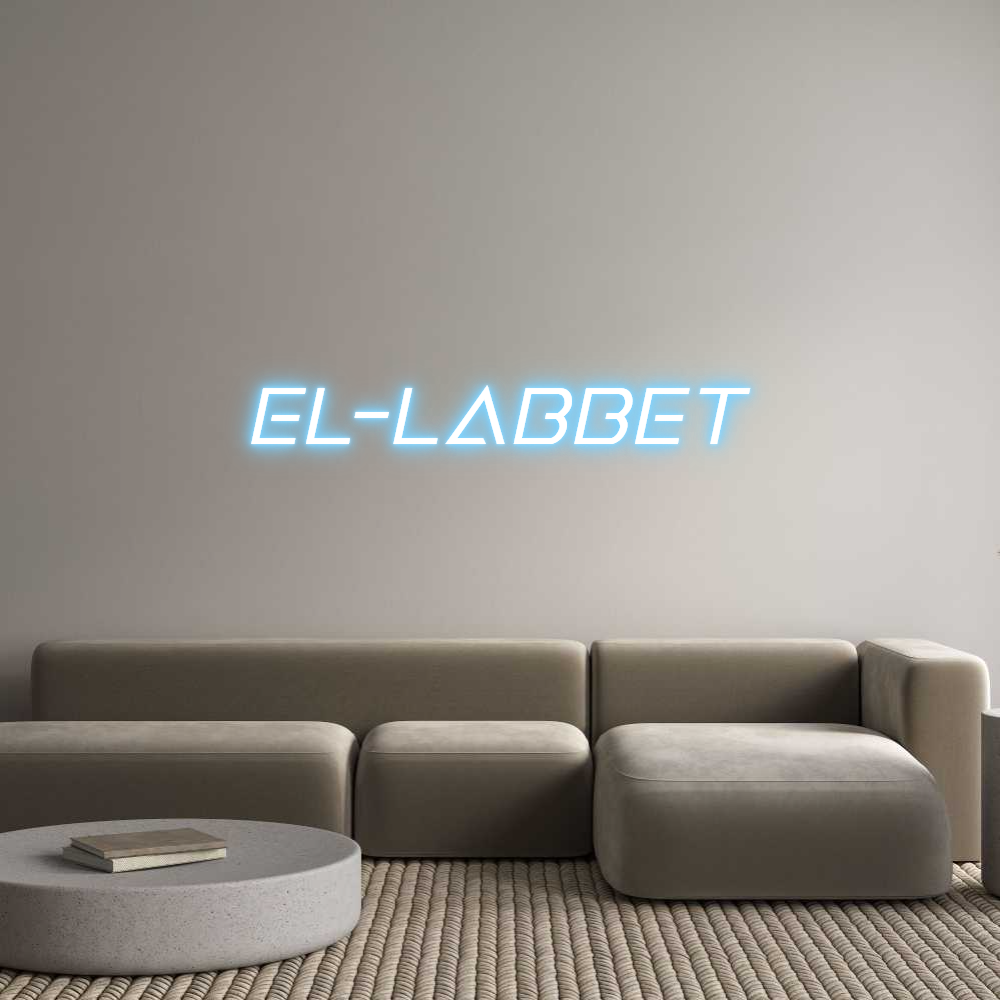 Custom Neon Sign Online Editor EL-LABBET