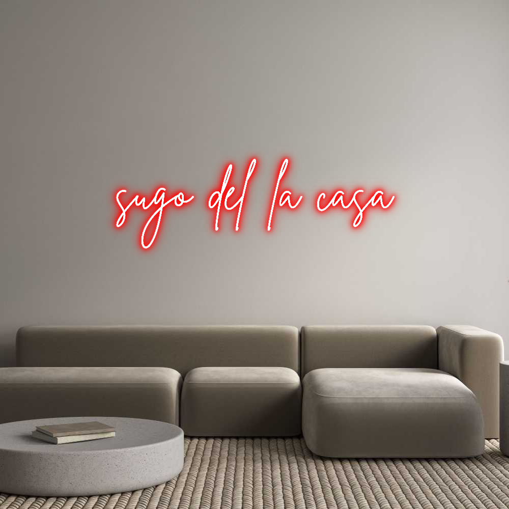Custom Neon Sign Online Editor sugo del la c...