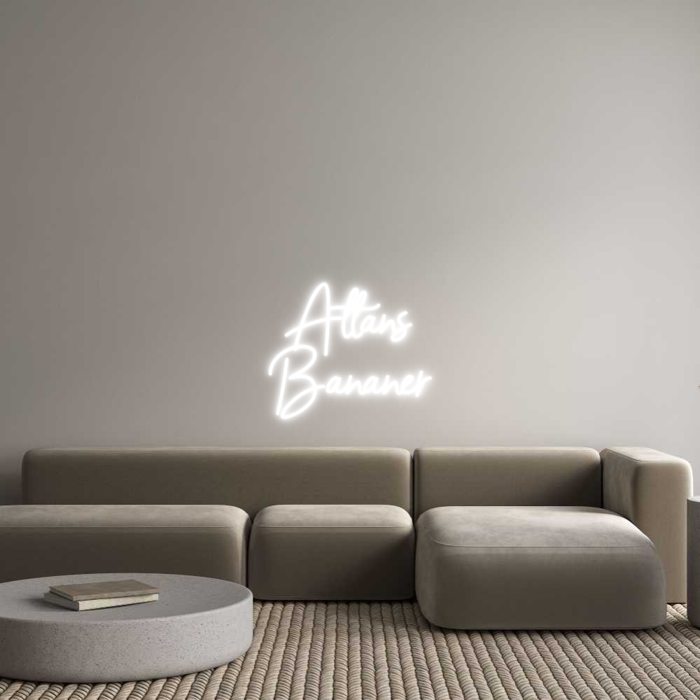 Custom Neon Sign Online Editor Attans
Bananer