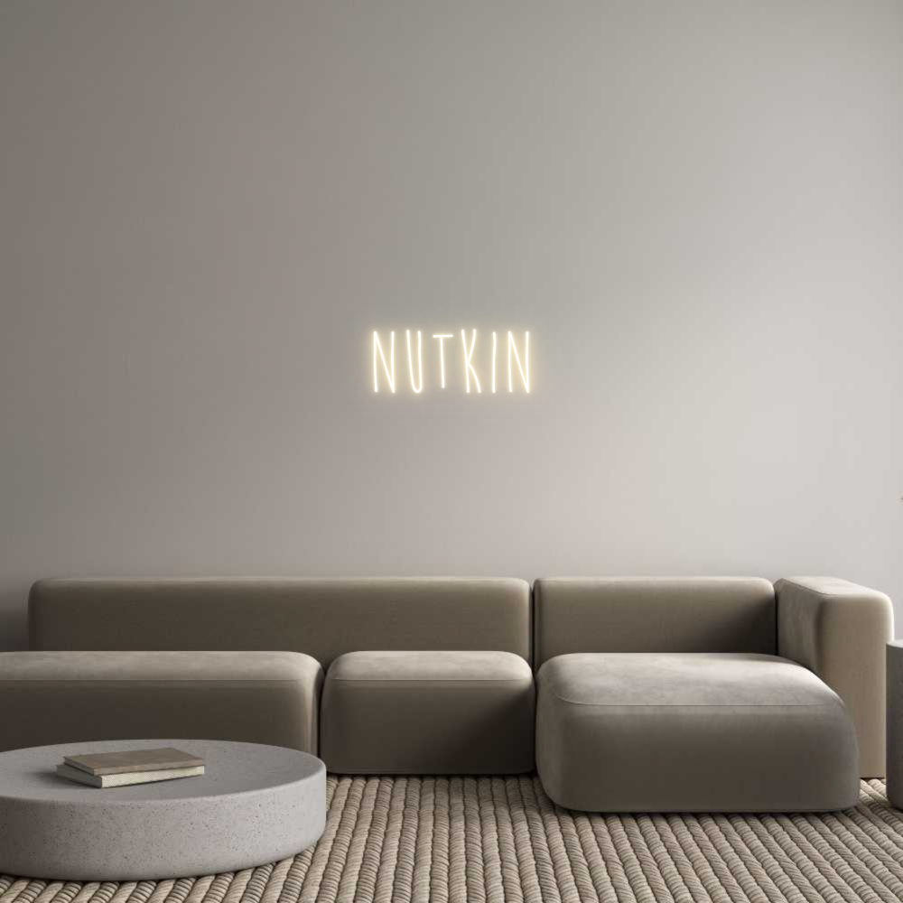 Custom Neon Sign Online Editor Nutkin