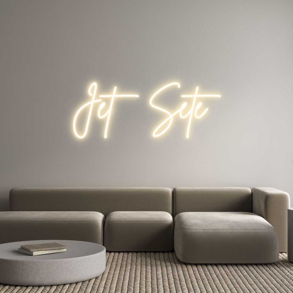 Custom Neon Sign Online Editor Jet Sète