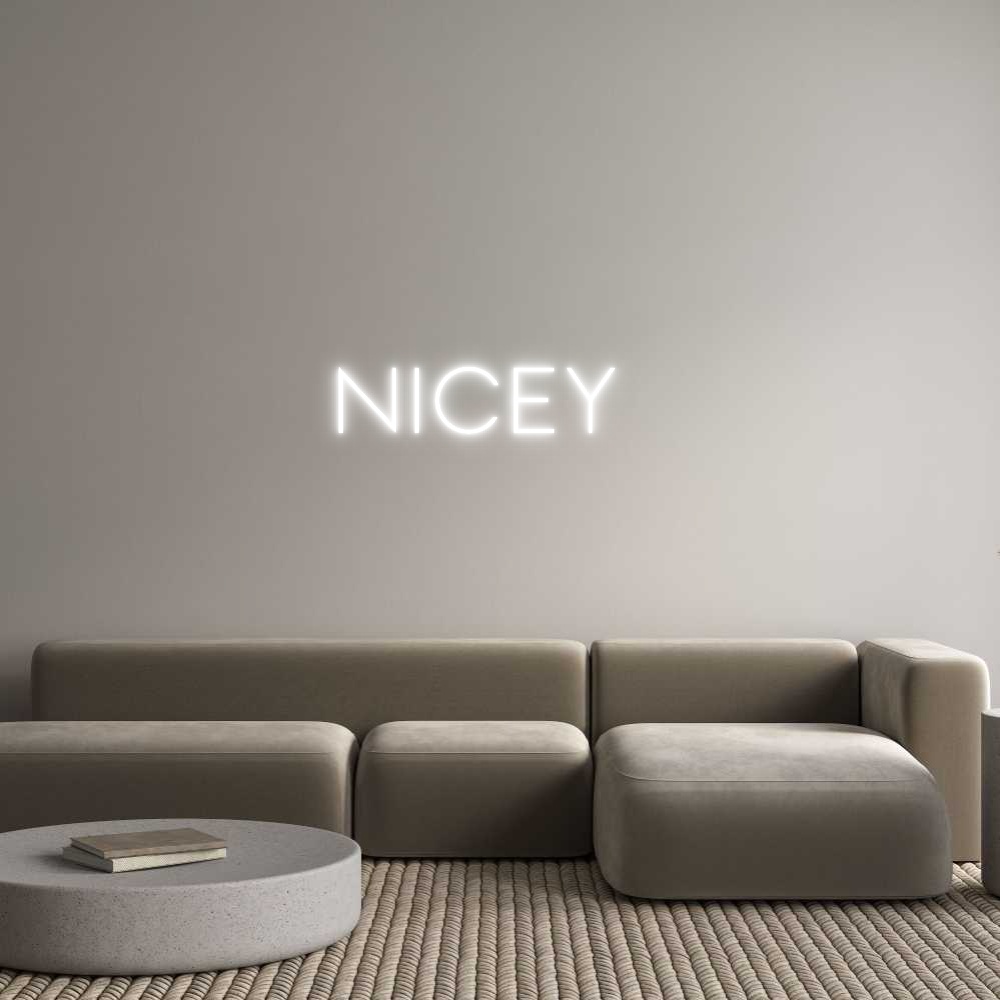 Custom Neon Sign Online Editor Nicey