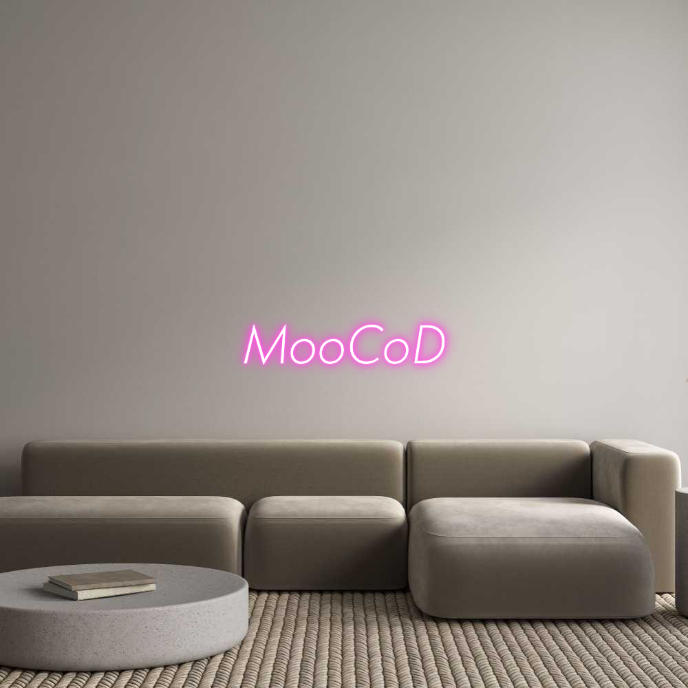 Custom Neon Sign Online Editor MooCoD