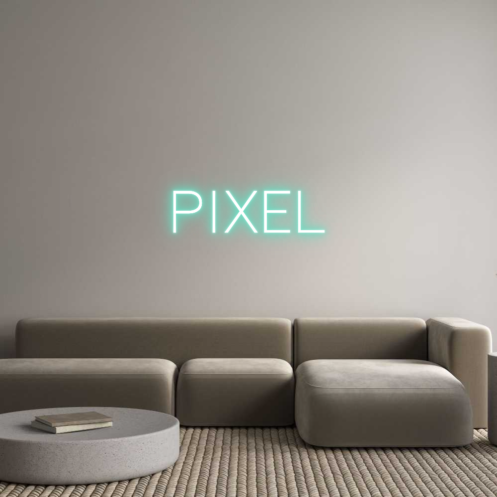 Custom Neon Sign Online Editor PIXEL