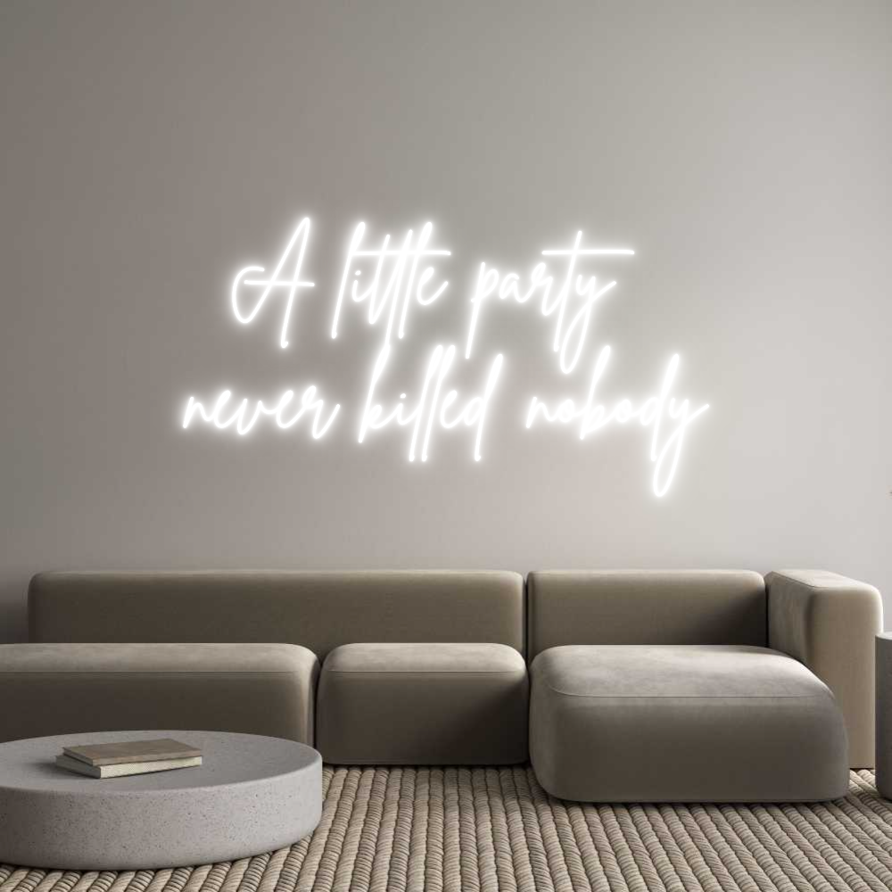 Custom Neon Sign Online Editor A little part...