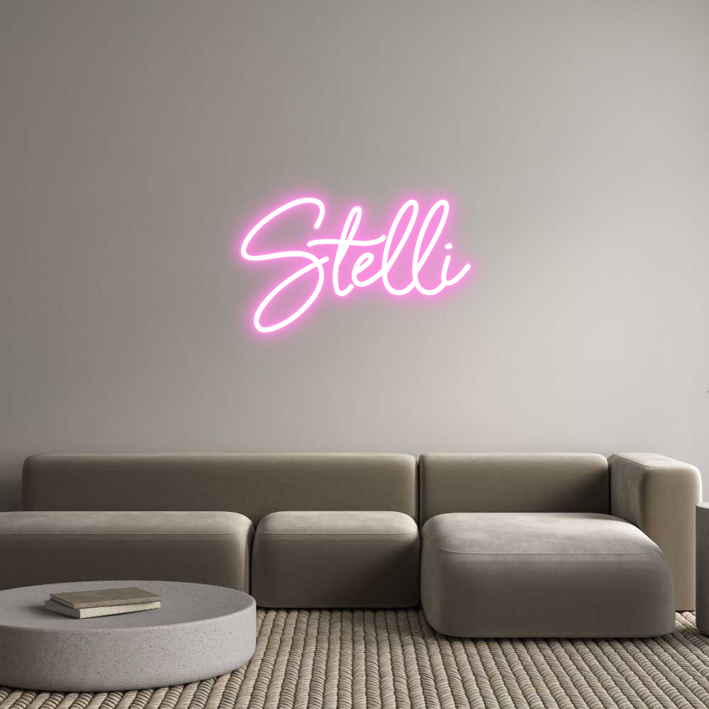 Custom Neon Sign Online Editor Stelli