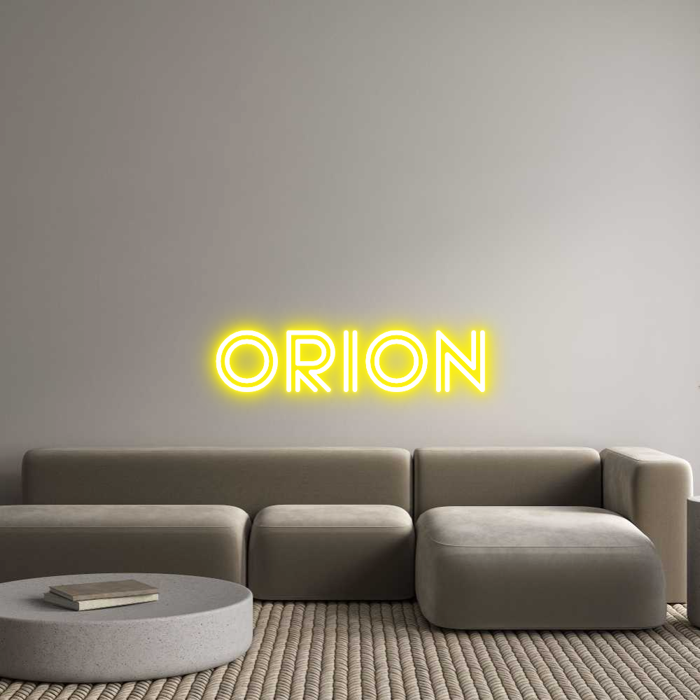 Custom Neon Sign Online Editor ORION