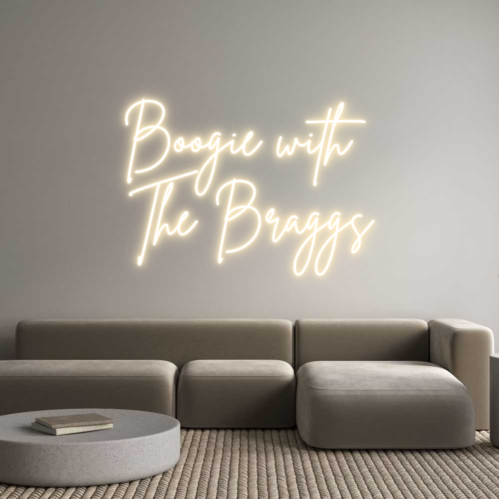 Custom Neon Sign Online Editor Boogie with
...