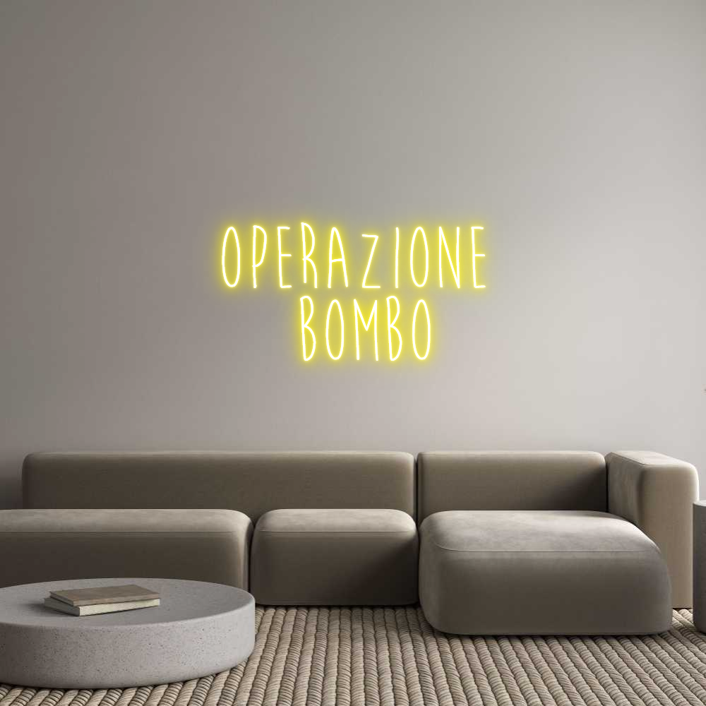 Custom Neon Sign Online Editor Operazione
...