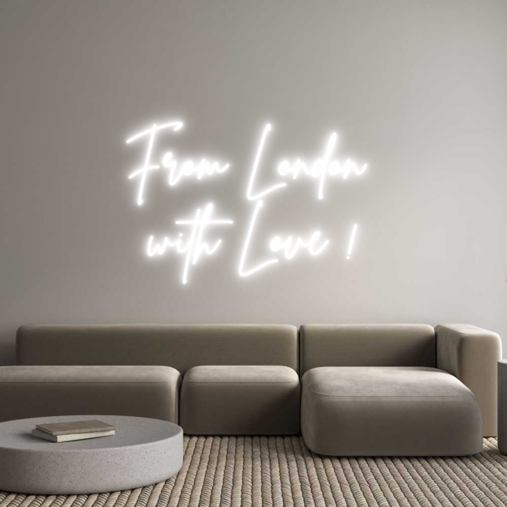 Custom Neon Sign Online Editor From London
...