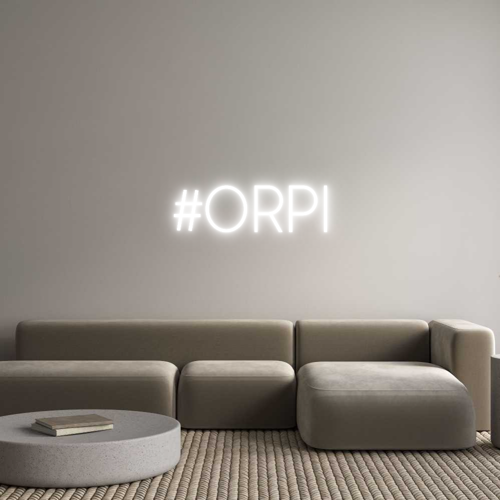 Custom Neon Sign Online Editor #ORPI