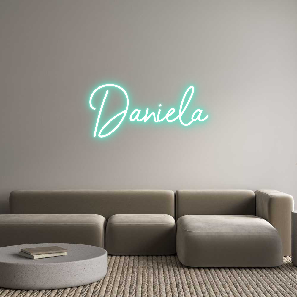 Custom Neon Sign Online Editor Daniela