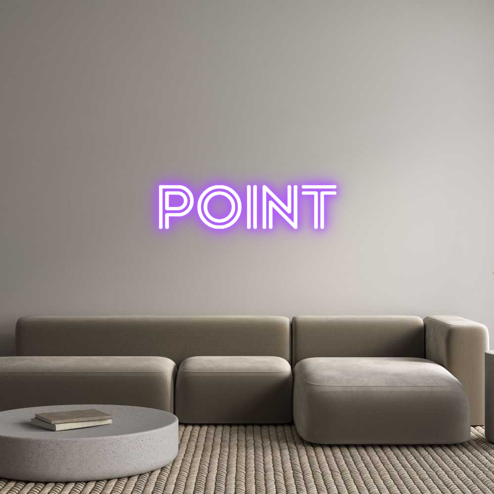 Custom Neon Sign Online Editor POINT
