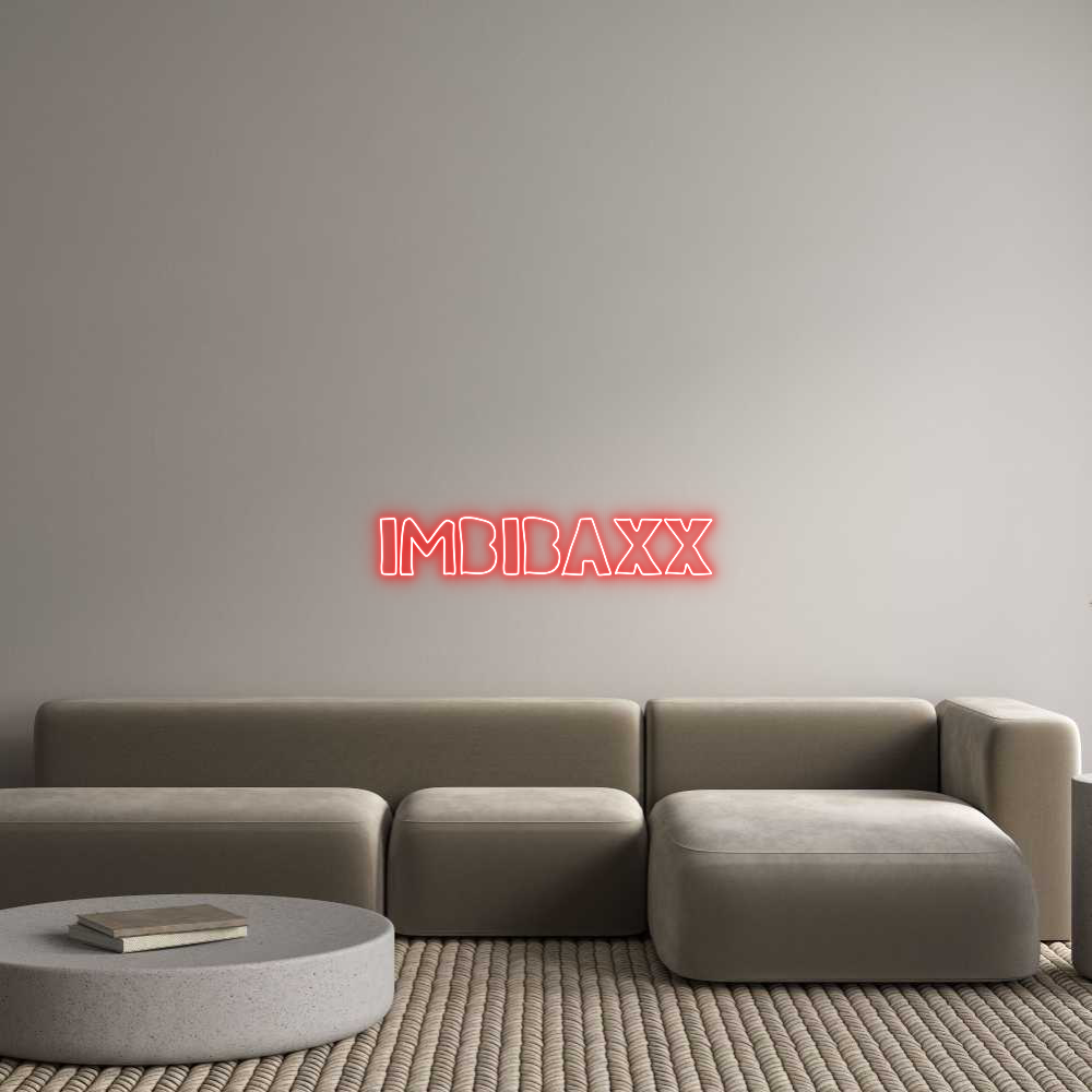 Custom Neon Sign Online Editor IMBIBAXX