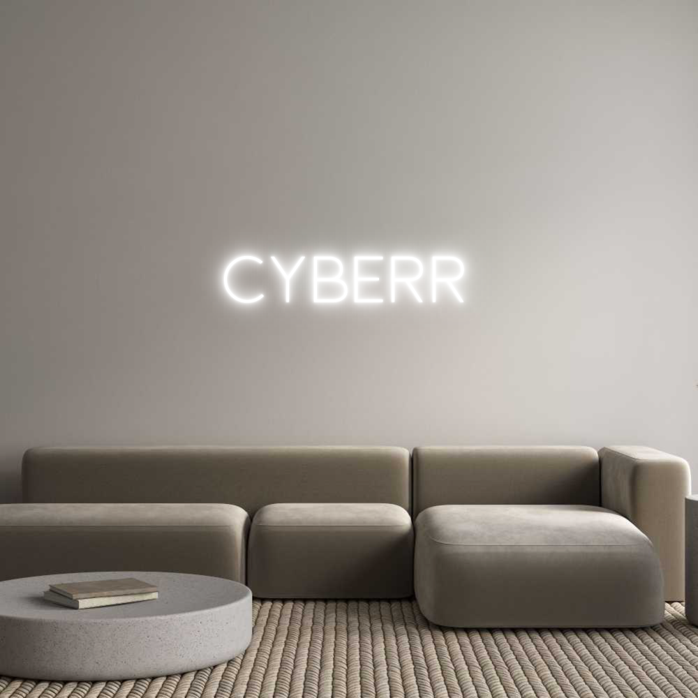 Custom Neon Sign Online Editor CYBERR