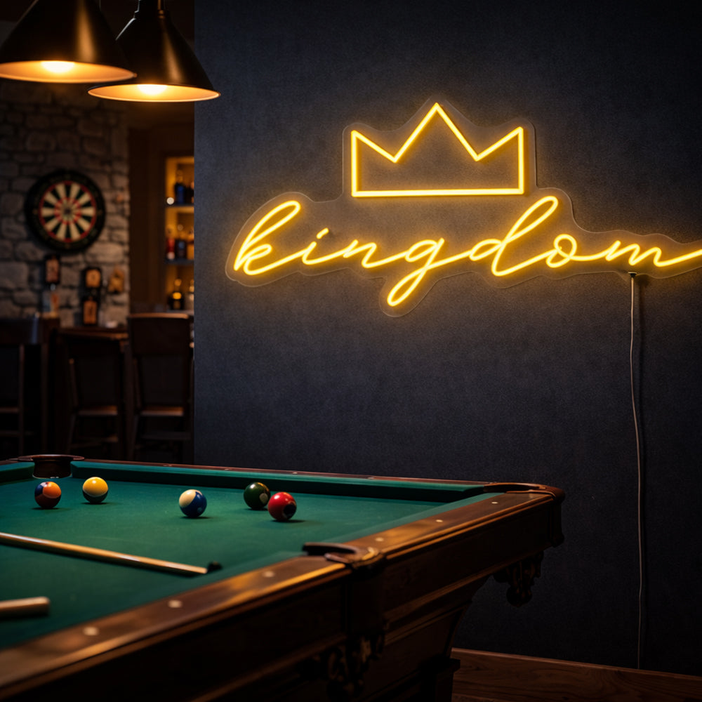 Kingdom leidde neon teken - Planet Neon gemaakt in London Neon Signs