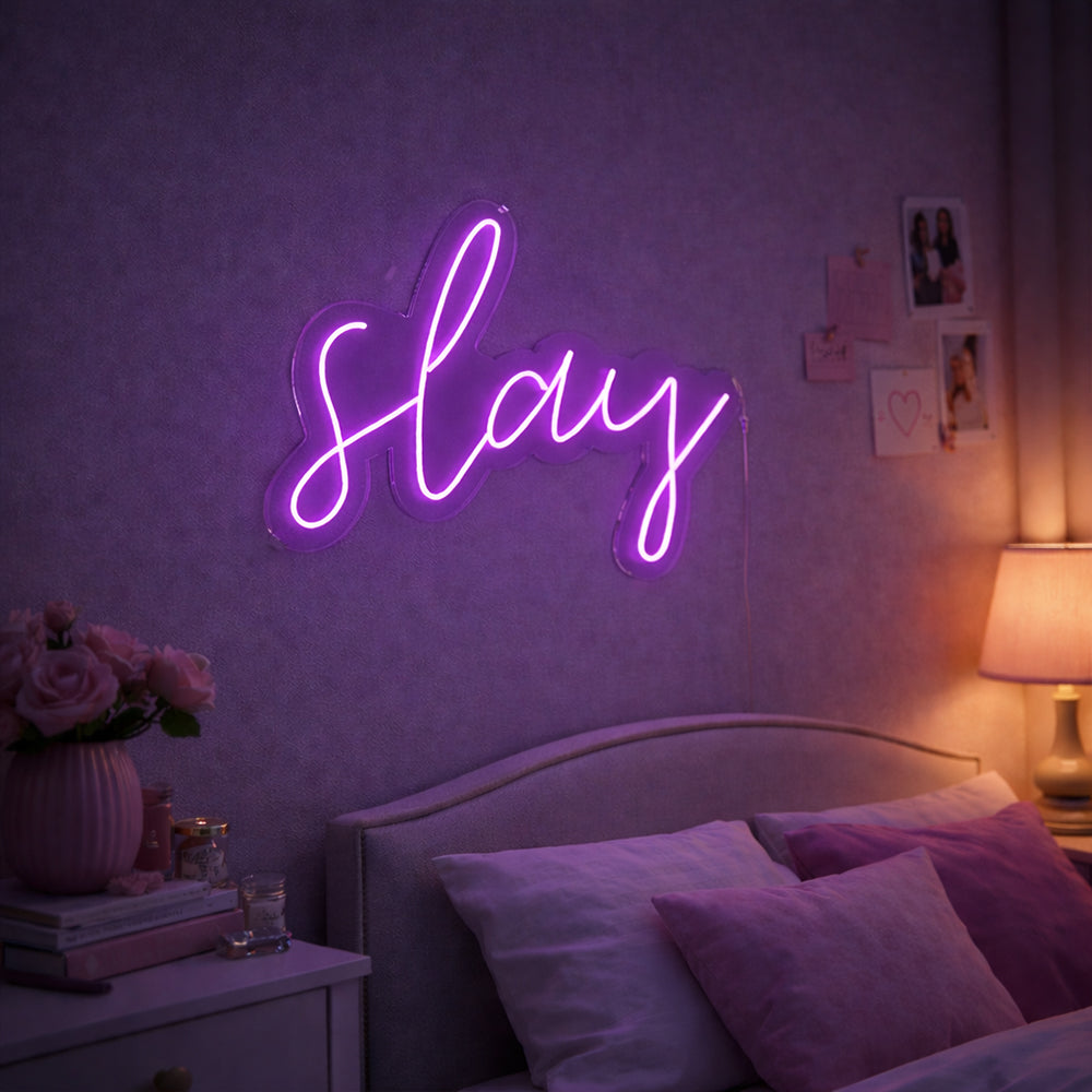 Enseignes de néon menées par Slay - Made in Londres Inspirational Neon Signons