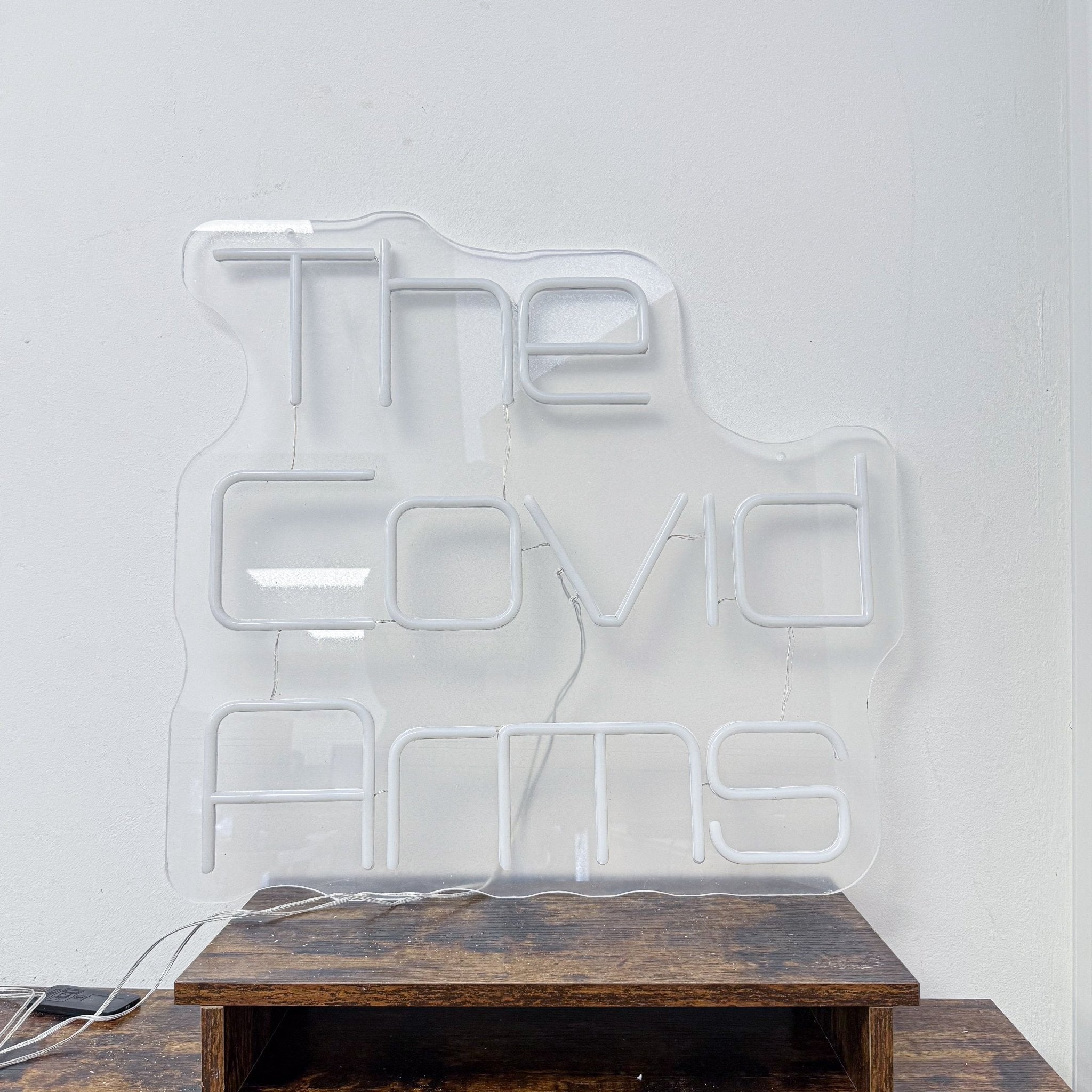 The Covid Arms RS LED Neon Sign - Planet Neon