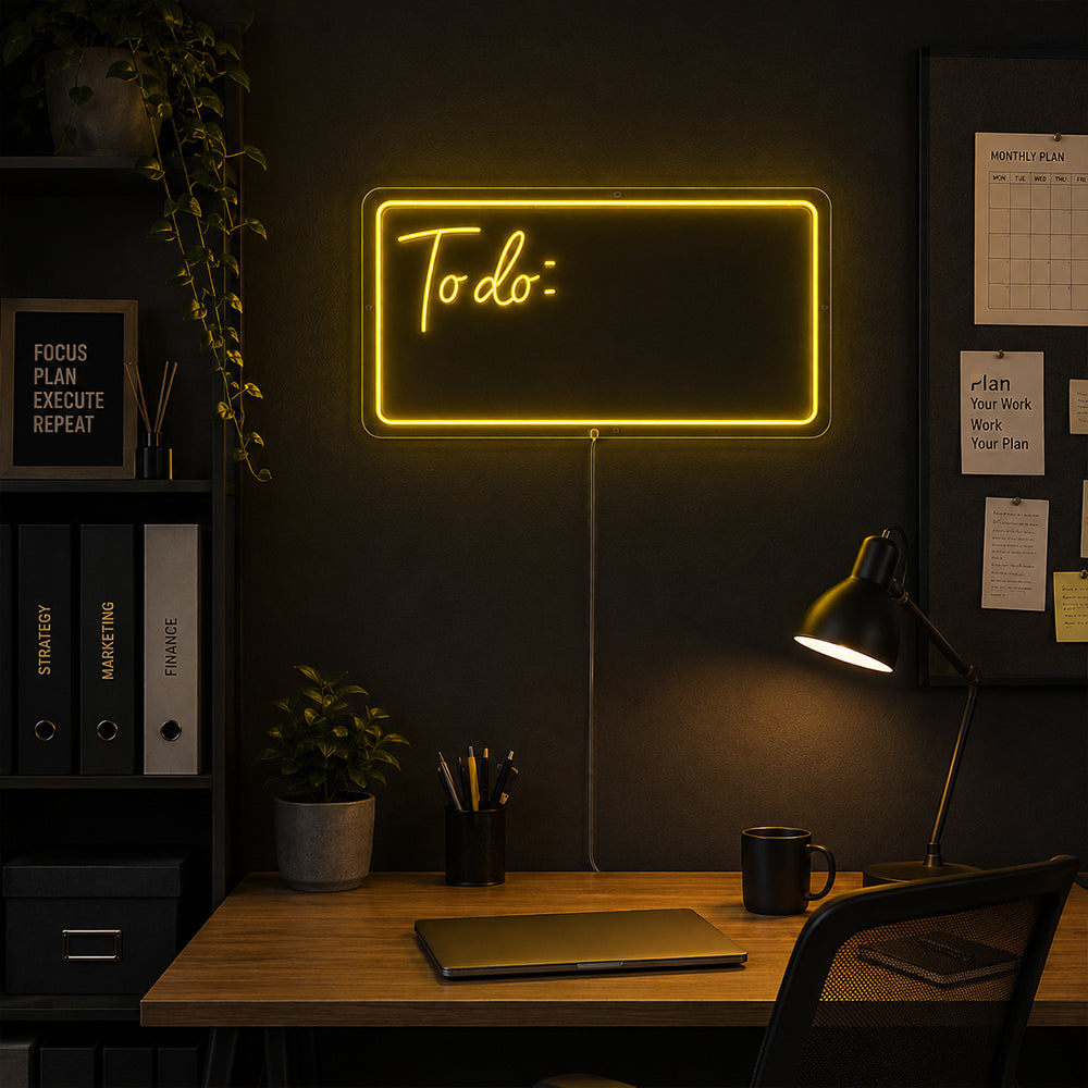 Bøger LED Neon Sign - Planet Neon Made in London Neon Signs