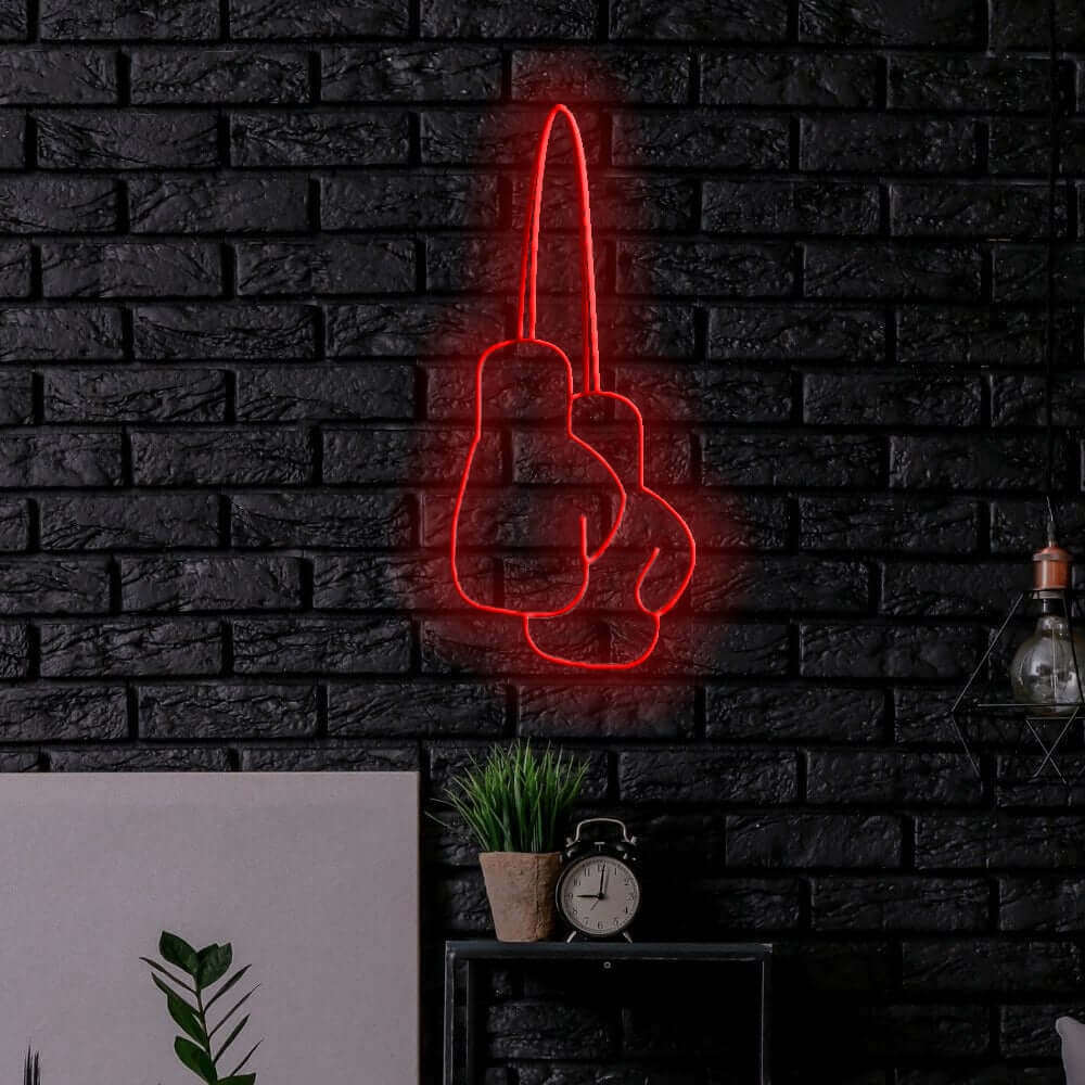 Boxing Gloves LED Neon Sign - Planet Neon