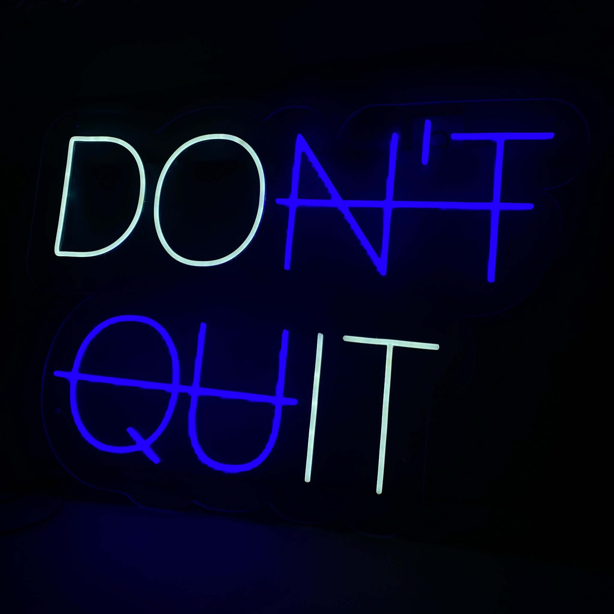 Don't Quit LED Neon Sign - Made in London Inspirational Neon Signs - Planet Neon