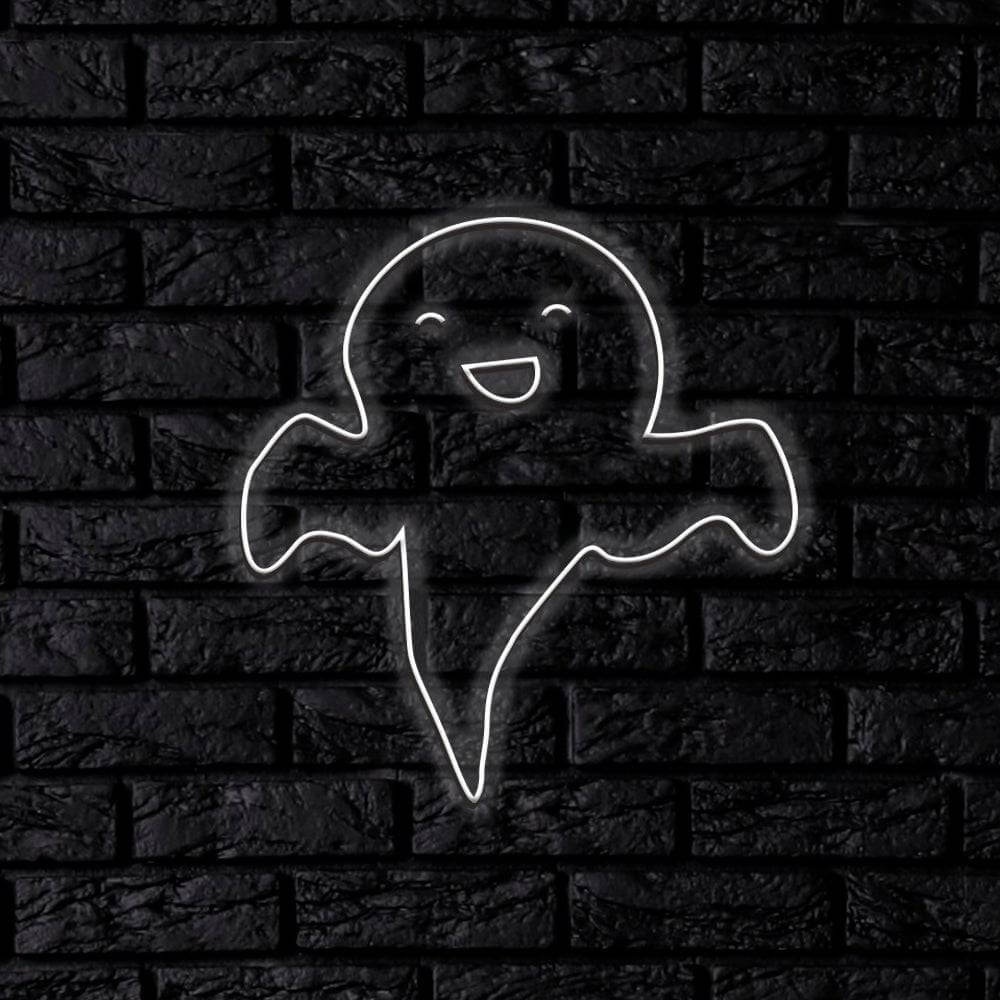 Ghost LED Neon Sign - Planet Neon