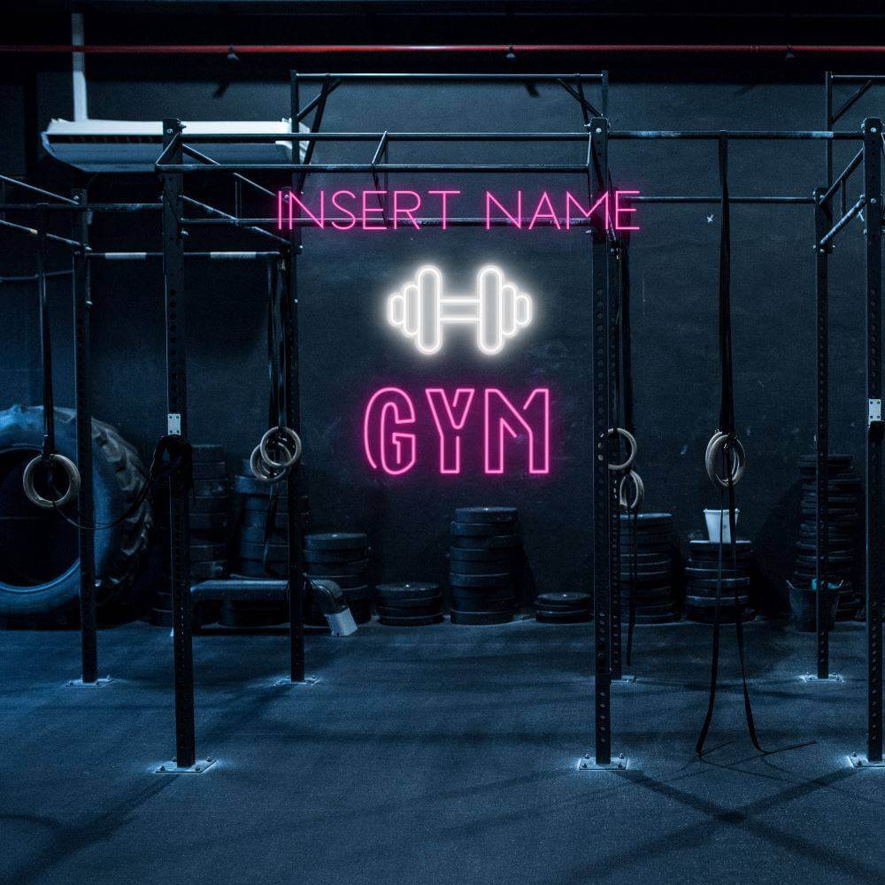 Gym Part Custom LED Neon Sign - Planet Neon