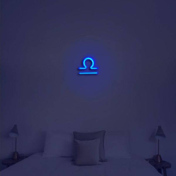 Libra LED Neon Sign - Planet Neon