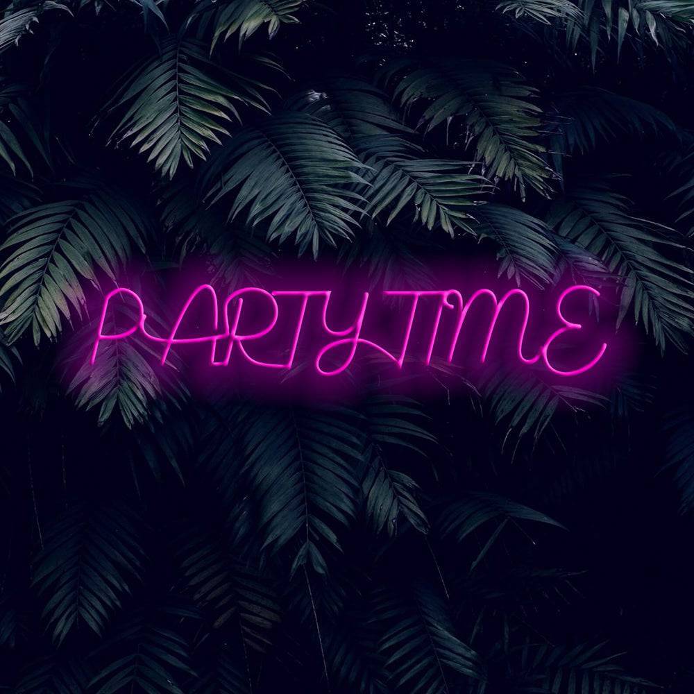 Party Time LED Neon Sign - Planet Neon