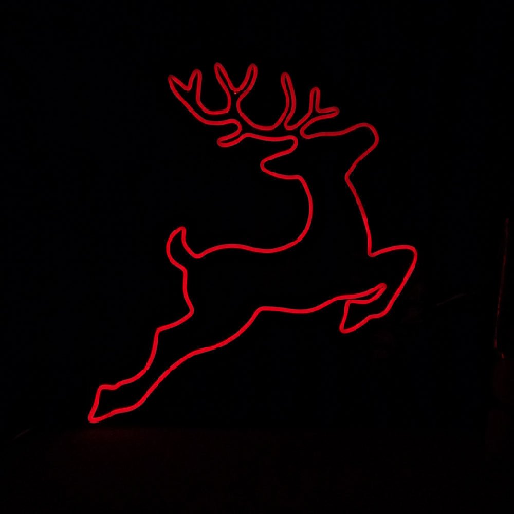 Reindeer LED Neon Sign - Planet Neon