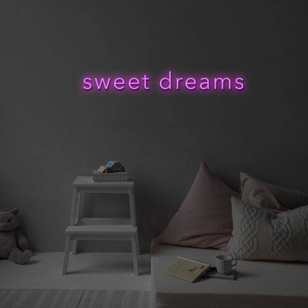 Sweet Dreams LED Neon Sign - Planet Neon