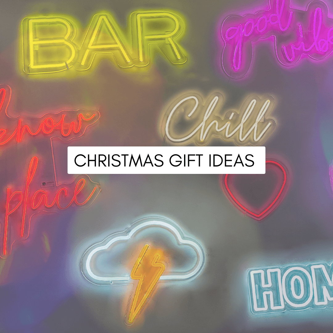 Christmas neon signs for gifting 