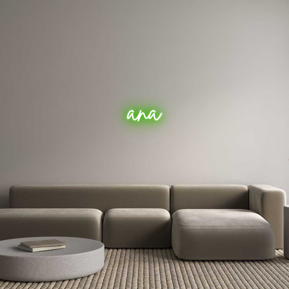 Custom Neon Sign Online Editor ana